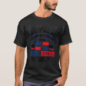 T-shirt Dominican Happiest When Im In The Dominican Republ (Devant)