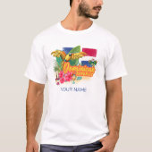 T-shirt Dominican Republic Caribbean Island (Devant)