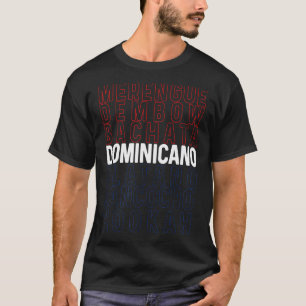 T-shirt Dominicana Flag Pride Rd République Dominicaine Ci