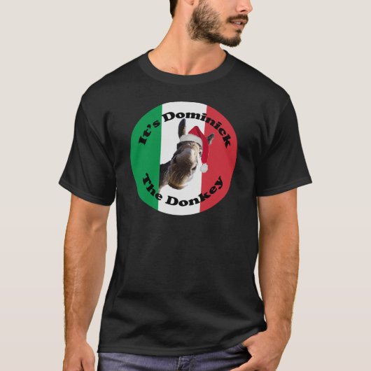 T-shirt dominick l'âne (Devant)