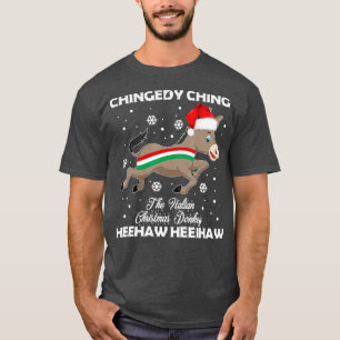 T-shirt Dominick L'âne de NoëlCadeau d'âne italien