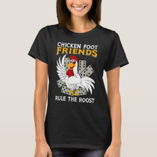 T-shirt Dominos Mexicains Règle de l'Ami Poule