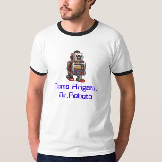T-shirt Domo Arigato, Mr.Roboto (Devant)