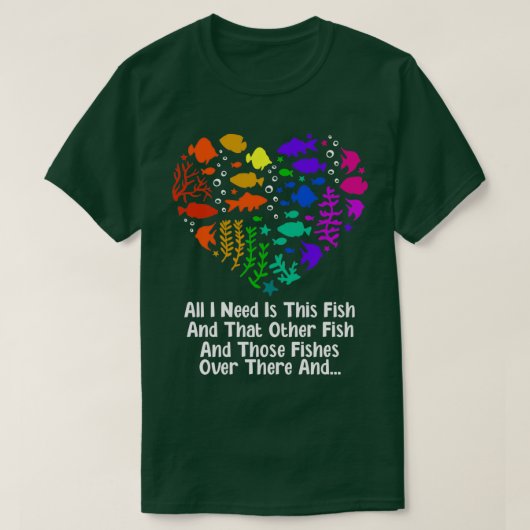 T-shirt Don Aquarium Lover 1 (Design devant)
