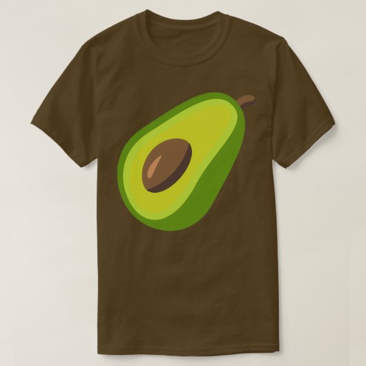 T-shirt Don Avocado vert pour les amateurs d'avocat (Design devant)