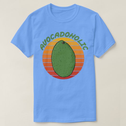T-shirt Don Avocadoholic Avocado (Design devant)