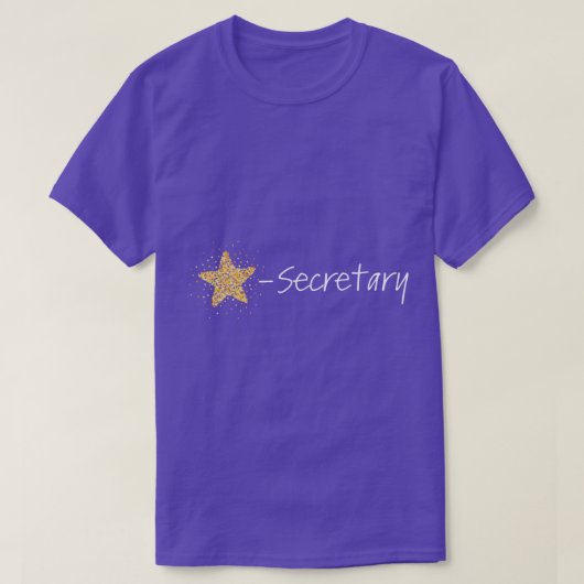 T-shirt Don comptable du bureau du secrétaire (Design devant)