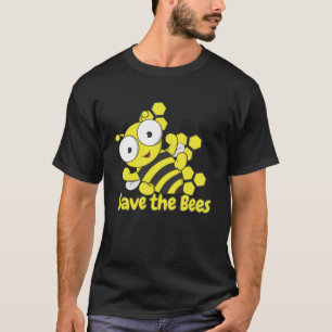 T-shirt Don d'abeilles de miel pour apiculteurs sur le mon