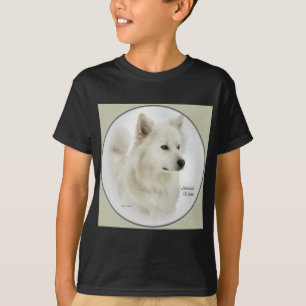 T-shirt Don d'art Eskimo Chien américain