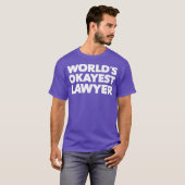 T-shirt Don d'avocat Drôle avocat Don d'avocat pour l'écol (Devant entier)