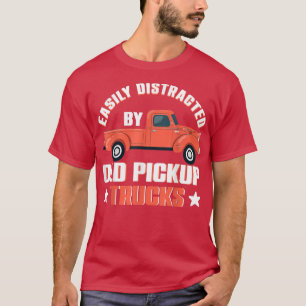 T-shirt Don De Camion Facilement Distrait Par Un Vieux Cam