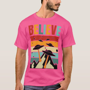 T-shirt Don de conspiration Alien Région du Nouveau-Mexiqu
