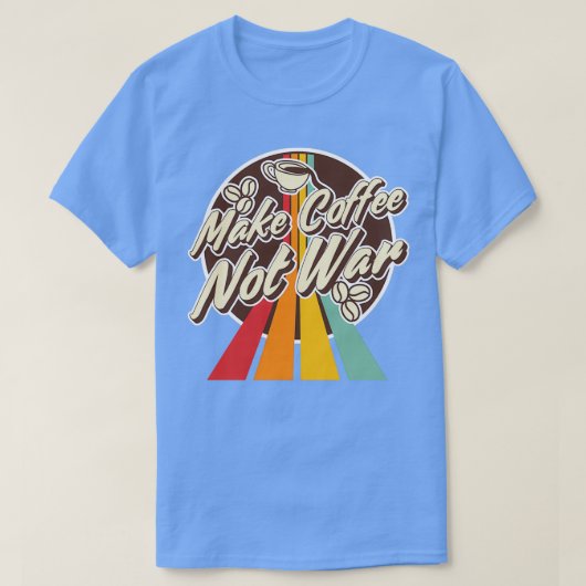 T-shirt Don de devis Barista (Design devant)