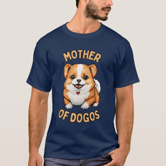 T-shirt Don de la mère de Dogos (Devant)