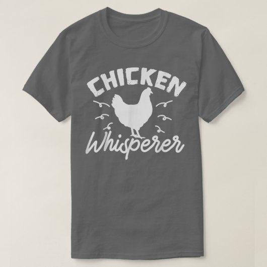 T-shirt Don de l'éleveur de poulet (Design devant)