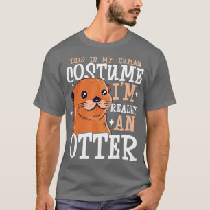 T-shirt Don de Otter pour le Ferret de loutres de mer Anim