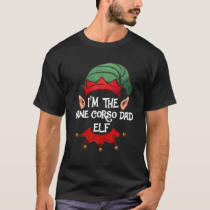 T-shirt Don de pyjama d'elfe de Noël Je suis le corso de c