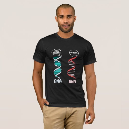 T-shirt Don de scientifique | Rna enseignant en biologie (Devant entier)