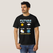 T-shirt Don d'éducation météorologue (Devant entier)