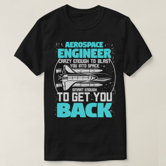 T-shirt Don d'ingénierie aérospatiale pour un ingénieur aé (Design devant)