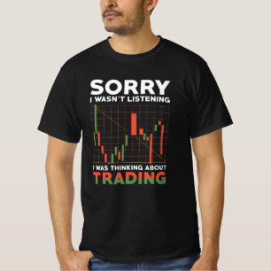 T-shirt Don d'investisseur Stock trader