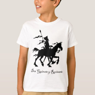 T-shirt Don don Quichotte monte encore