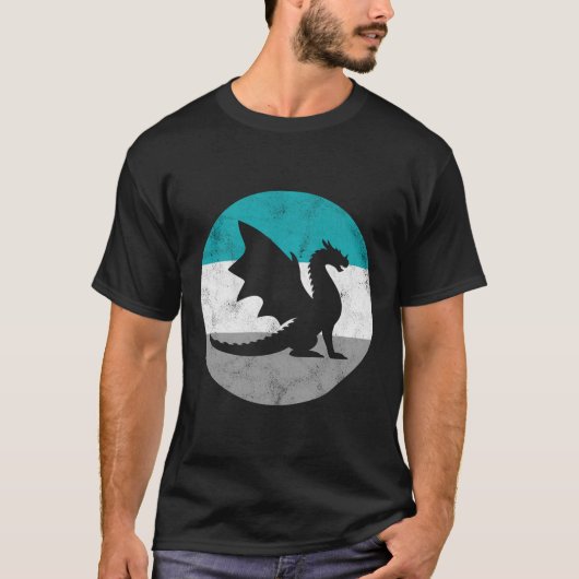 T-shirt Don Dragon Retro Pour Hommes Ou Garçons (Devant)