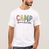 T-shirt Don du conseiller de camp Conseiller de camping (Devant)