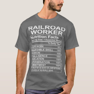 T-shirt Don d'une travailleuse du chemin de fer