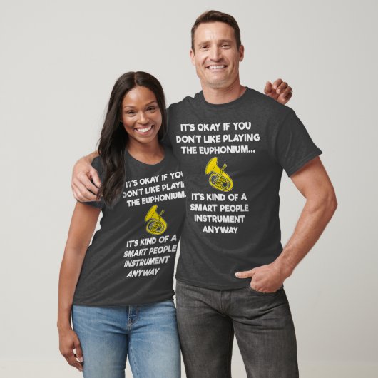 T-shirt Don Euphonium Funny Euphonium Player Smart (Unisexe)