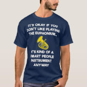 T-shirt Don Euphonium Funny Euphonium Player Smart (Devant)