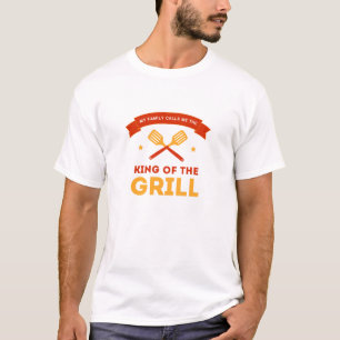 T-shirt Don King of the Grill Dad