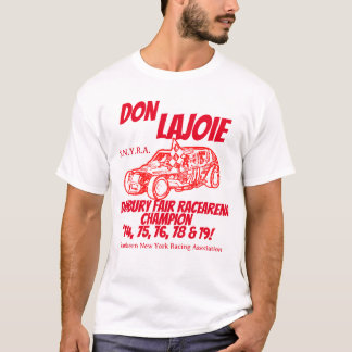 T-shirt Don LaJoie Champion de course 1 face Danbury Racea