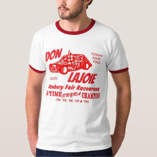 T-shirt Don Lajoie DANBURY Racearena juste R&W 1-Sided