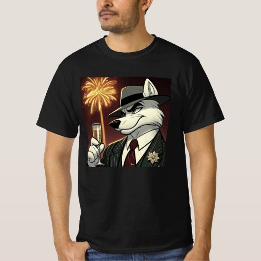 T-shirt Don Lupo Canino "New Year" (Devant)