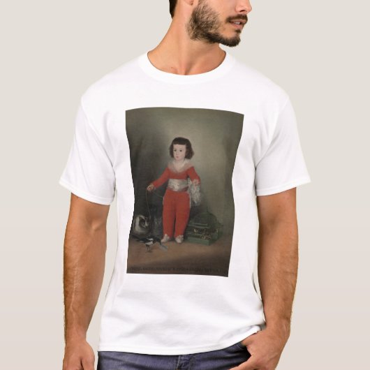 T-shirt Don Manuel Osorio avec des chats, Goya (Devant)