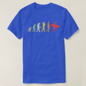 T-shirt Don Retro Surfing Evolution Pour Surfeurs (Design devant)