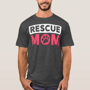 T-shirt Don Secourt Chien Pour Femmes - Secourir Maman