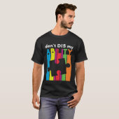T-shirt Don t Dis My Ability Puzzle Piece Autism Awareness (Devant entier)
