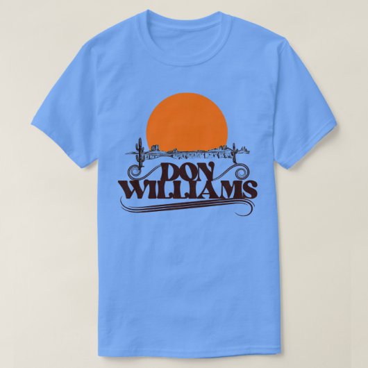 T-shirt Don Williams Rising Sun (Design devant)