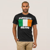T-shirt Donabate, Irlande avec drapeau irlandais (Devant entier)
