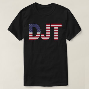 T-shirt Donald John Trump DJT