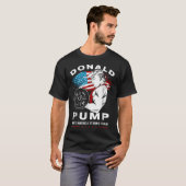 T-shirt Donald Pump renforce à nouveau l'Amérique (Devant entier)