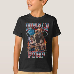 T-shirt Donald Pump Trump Gym Pump Couverture de pompe