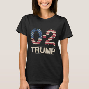 T-shirt Donald Trump 0-2 Fight Fight Fight Us Fight Us Fla