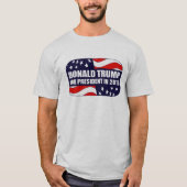 T-shirt Donald Trump 2016 (Devant)