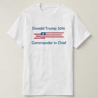 T-shirt Donald Trump 2016 Commandant en chef