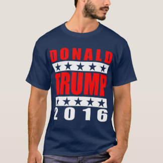 T-shirt Donald Trump 2016 pour la pièce en t de bleu