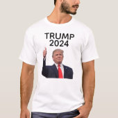 T-shirt Donald Trump 2024 (Devant)