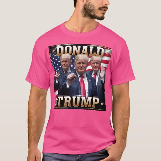T-shirt Donald Trump 2024 (Devant)